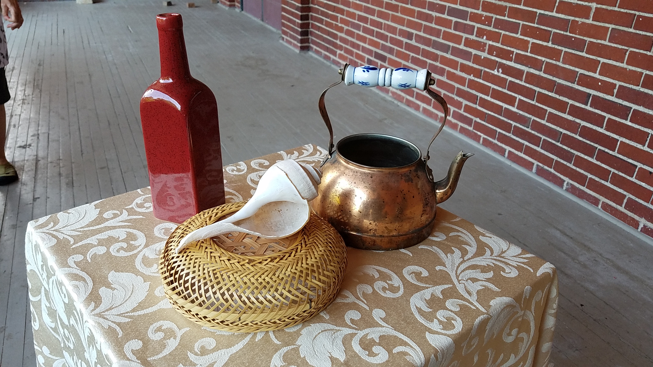 Vase, Basket, Tea Kettle, Sea Shell original
