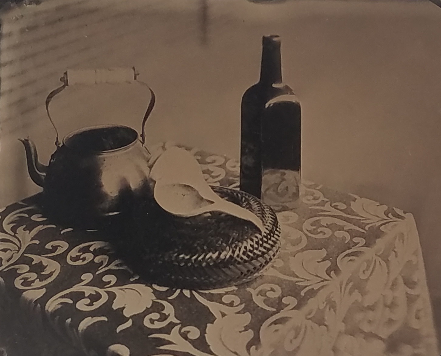 Tin Type photo of above flower